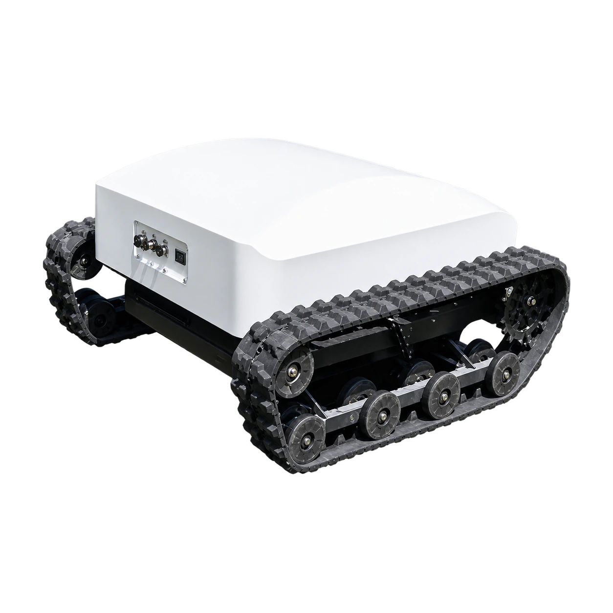 DY-800E Lithium-Electric Mower shown in an outdoor product view