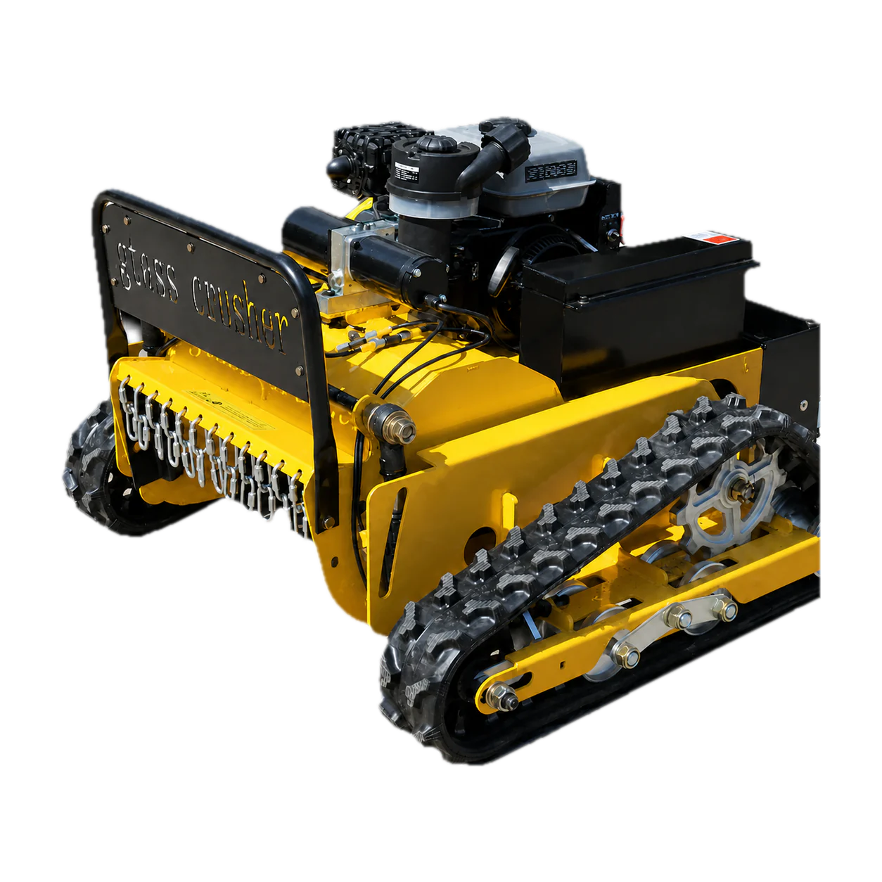 Remote 50 Gasoline Mower product view on a plain background